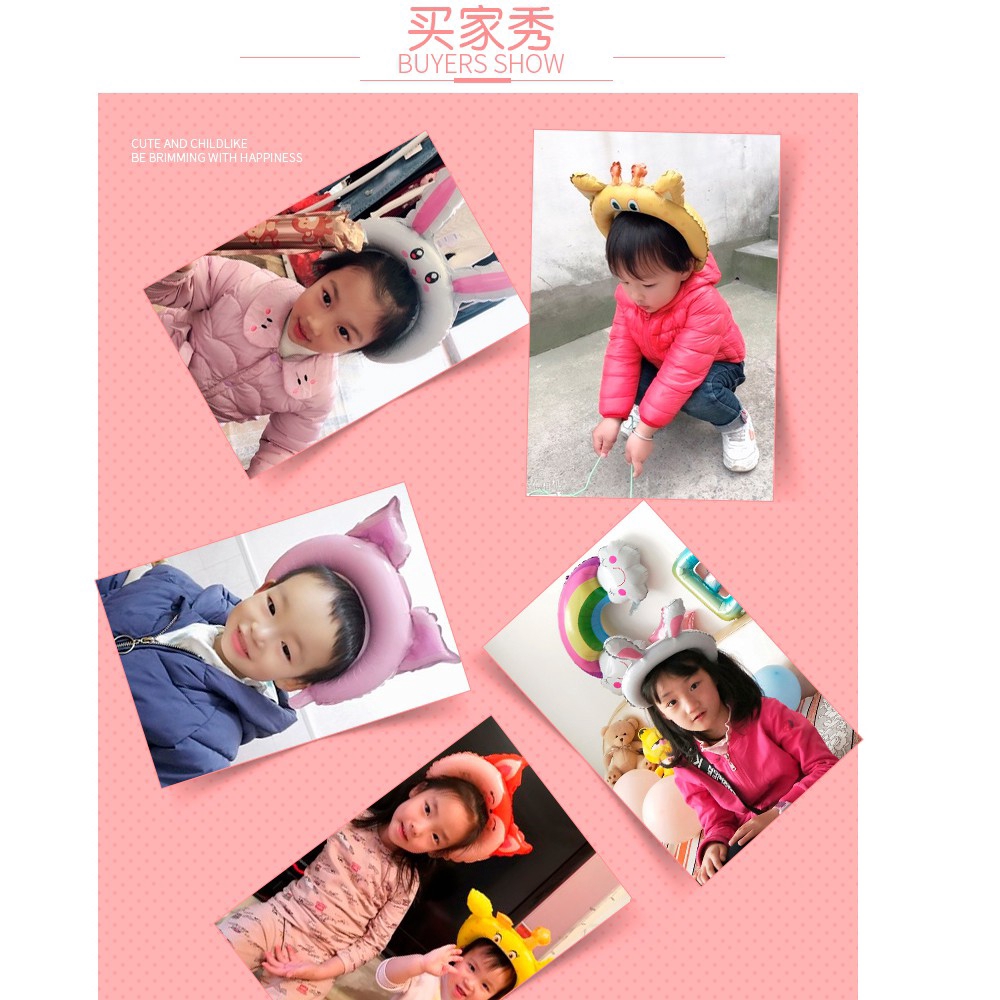 Bong bóng hình nhân vật hoạt hình dùng trang trí tiệc sinh nhật cho bé