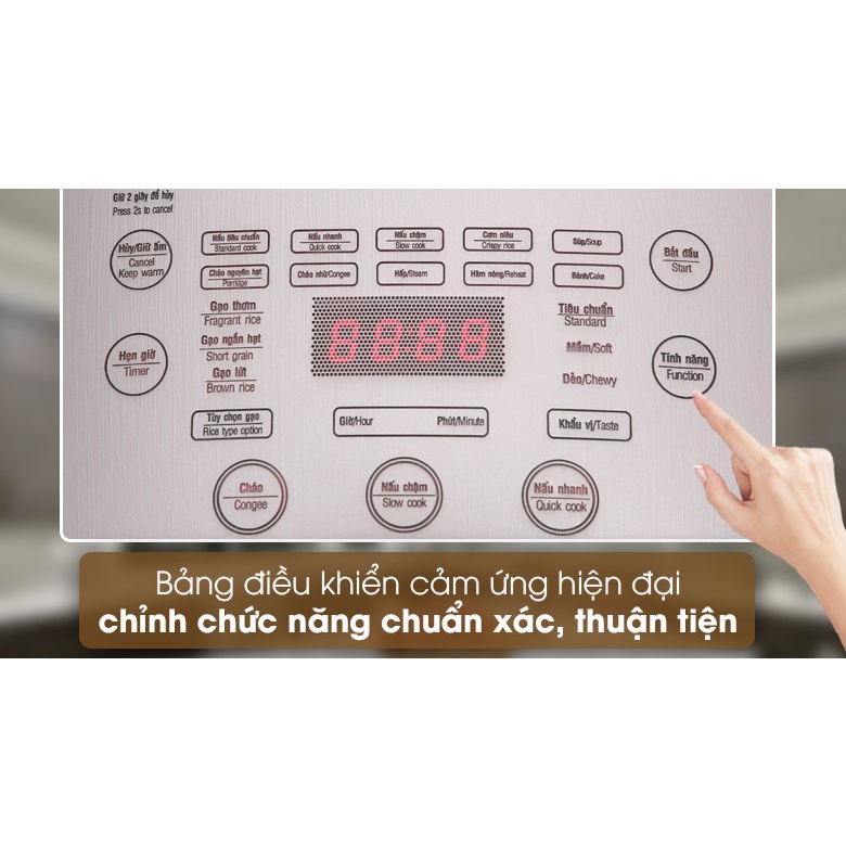 Nồi cơm điện cao tần Sunhouse Mama 1.5 lít SHD8955 - bảo hành 24 tháng