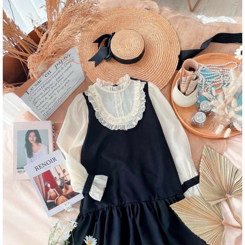 Đầm phối babydoll