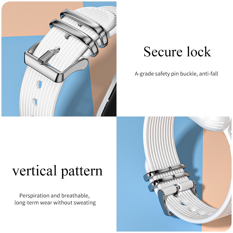Hàng Có Sẵn! Dây Đeo Cao Su Silicon Trong Suốt Cho Đồng Hồ Thông Minh Xiaomi Mi Watch Lite Redmi Watch 2 Lite Redmi Watch 2Lite / POCO
