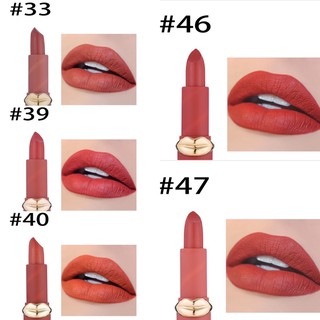 Son lì Miss Rose dupe Pat McGrath Labs - Matte Fashion Lipstick