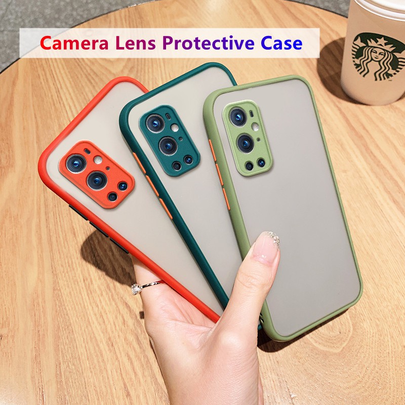 Cho Oneplus 9 Pro 8 Pro 7T Pro Ốp điện thoại có viền bảo vệ camera
