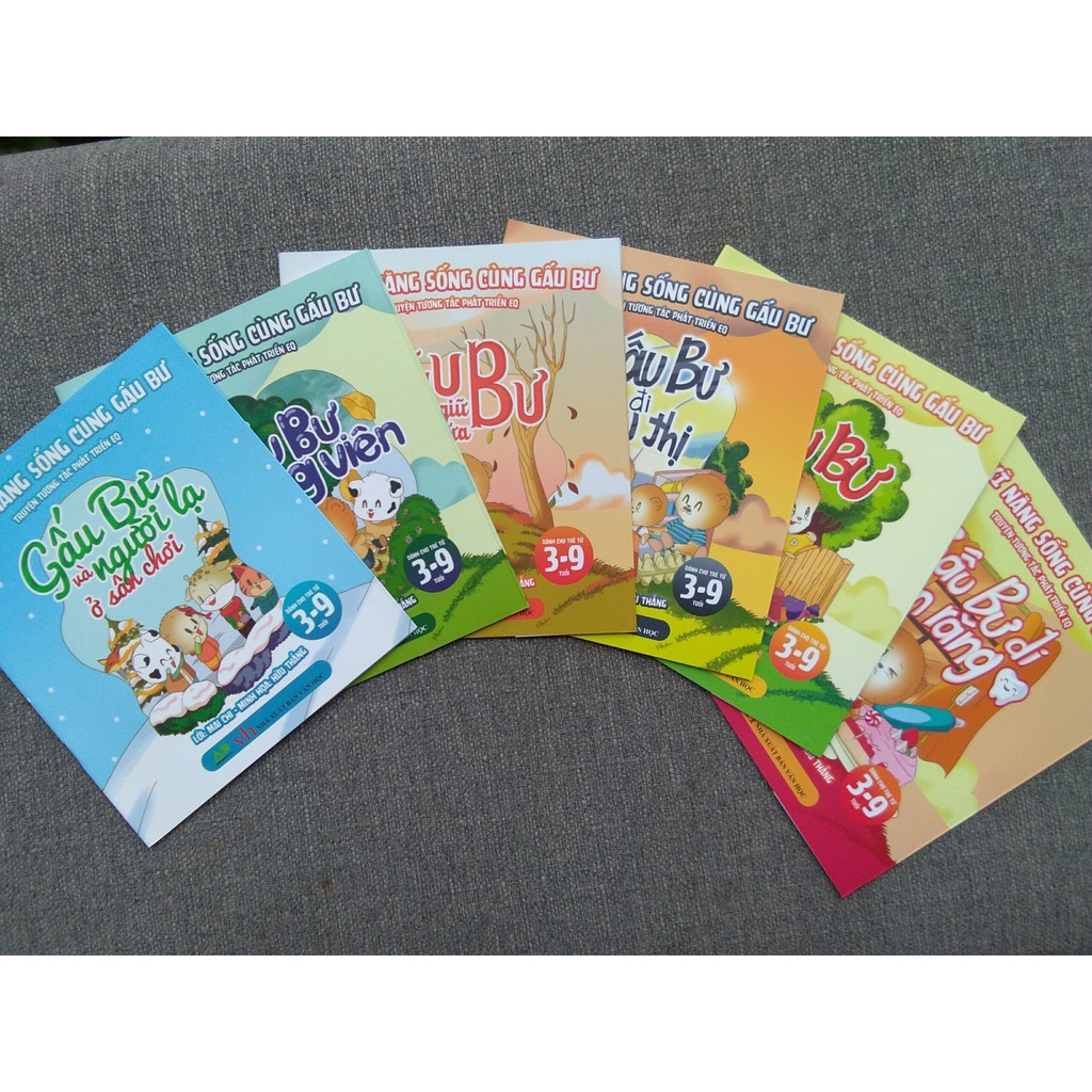 Sách-Gấu Bư Và Người Lạ Ở Sân Chơi - Học Kĩ Năng Sống Cùng Gấu Bự - Truyện Tương Tác Phát Triển EQ (Dành Cho Trẻ Từ 3-9