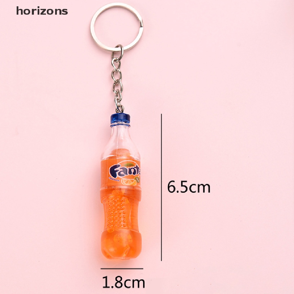 Móc khóa resin thủ công hình bình nước thời trang làm quà lưu niệm
