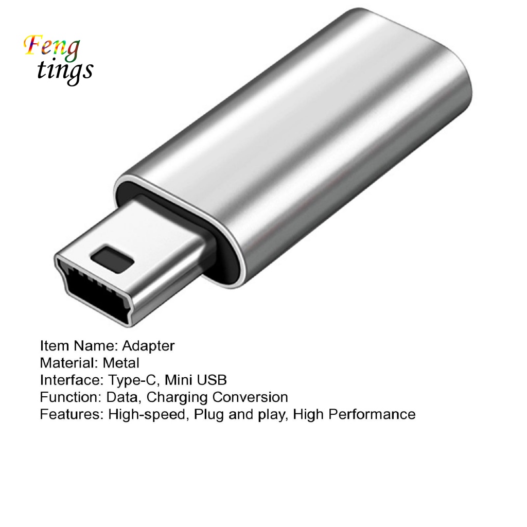 Đầu Chuyển Đổi Cổng Type-C Sang Mini USB Chuyên Dụng