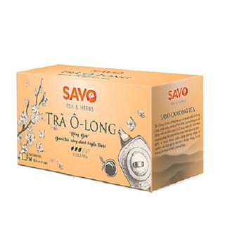Trà túi lọc ô long savo - hộp 50g