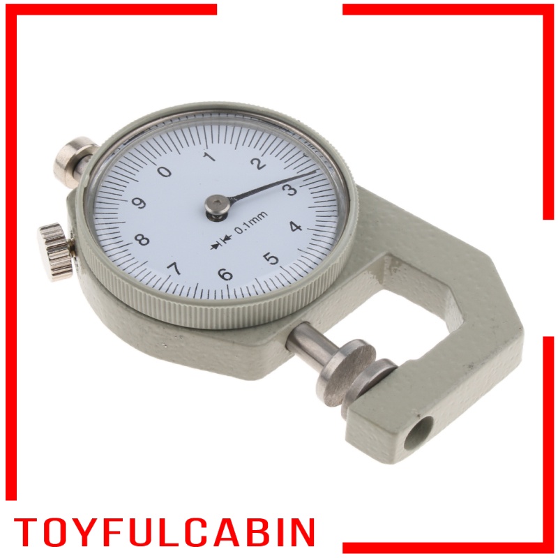 Thước Đo Độ Dày 0-10mm Chuyên Dụng Cho Đồ Trang Sức / Da / Kim Loại