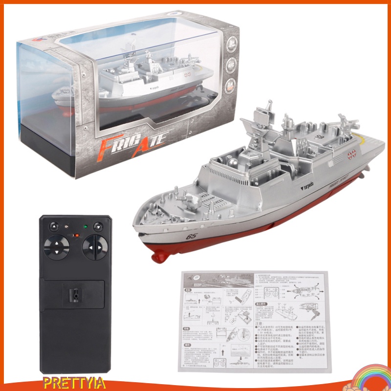 Thuyền Điều Khiển Từ Xa 15cm Màu Xanh Navy Torpedo