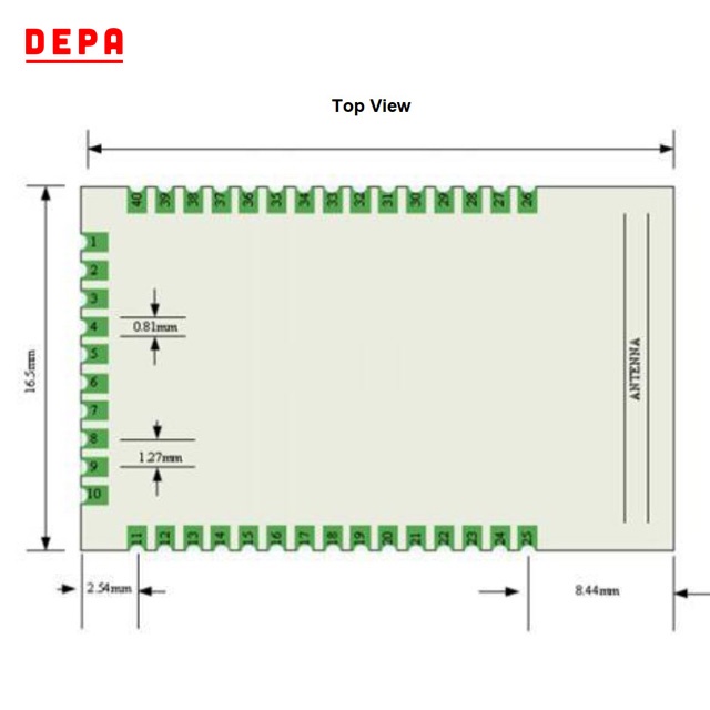 Kit Phát Triển Nordic NRF51822, Bluetooth Low Energy 4.1, GPIO,I2C,SPI,SWD,UART; SoC 2.4GHz