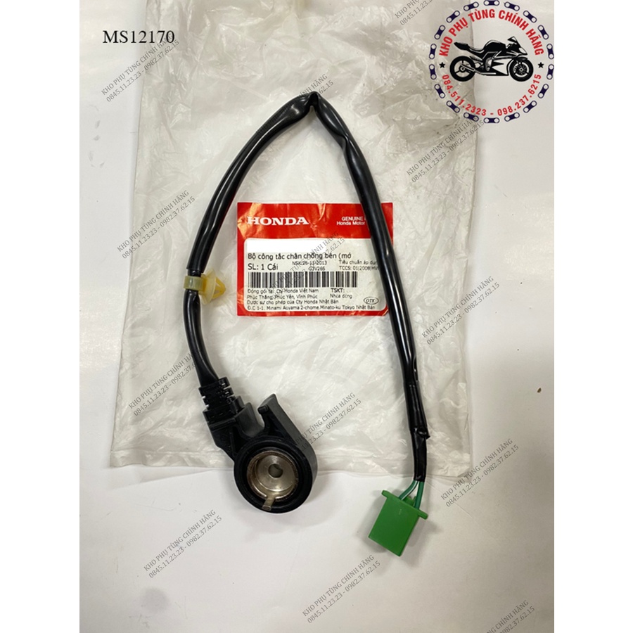 Bộ công tắc chân chống bên dùng cho xe VISION đời đầu KZL 2011-2013. Hàng chuẩn chính hãng Honda Việt Nam