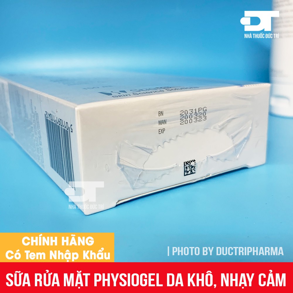 [CHÍNH HÃNG] Sữa rửa mặt da nhạy cảm Physiogel Daily Moisture Therapy Dermo Cleanser