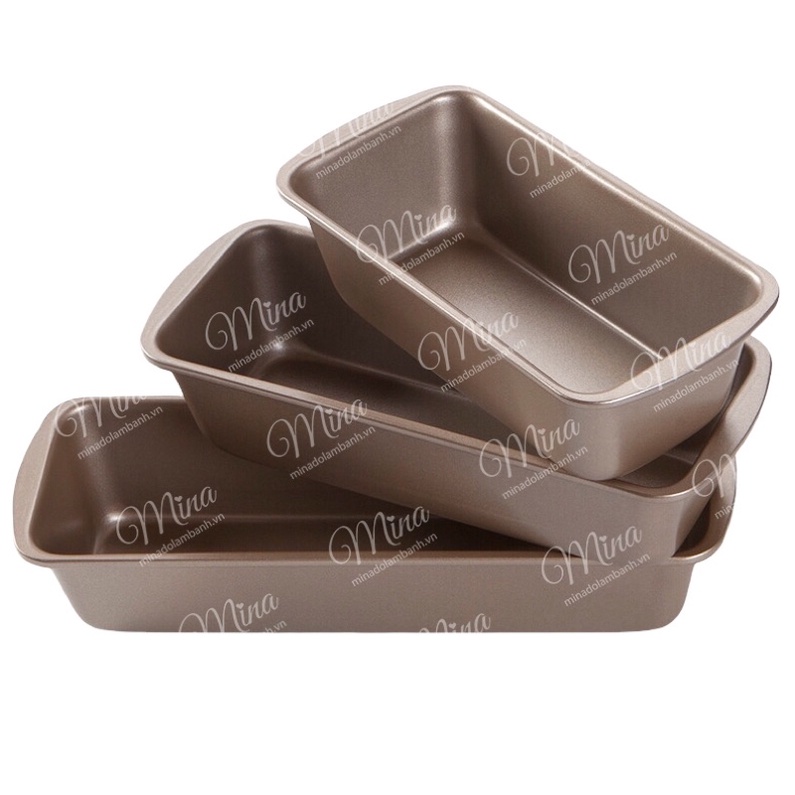 Khuôn Loaf Chữ Nhật Chống Dính nhiều size