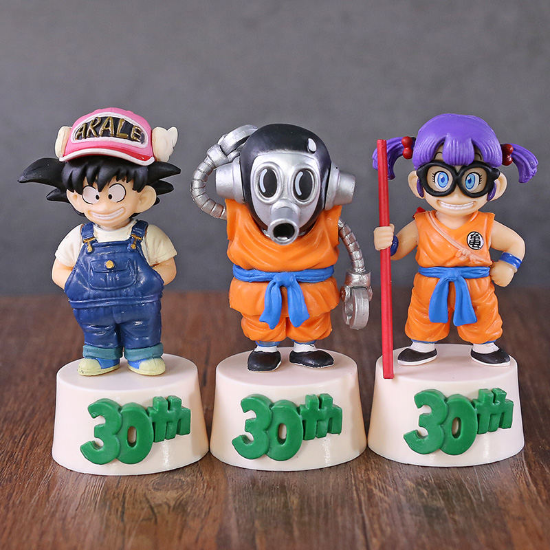 Dragon Ball Z Toriyama Akira Dr. Slump Goku Pvc Model Action Figure Collectible Figures Dolls for Boys Birthdays Gifts