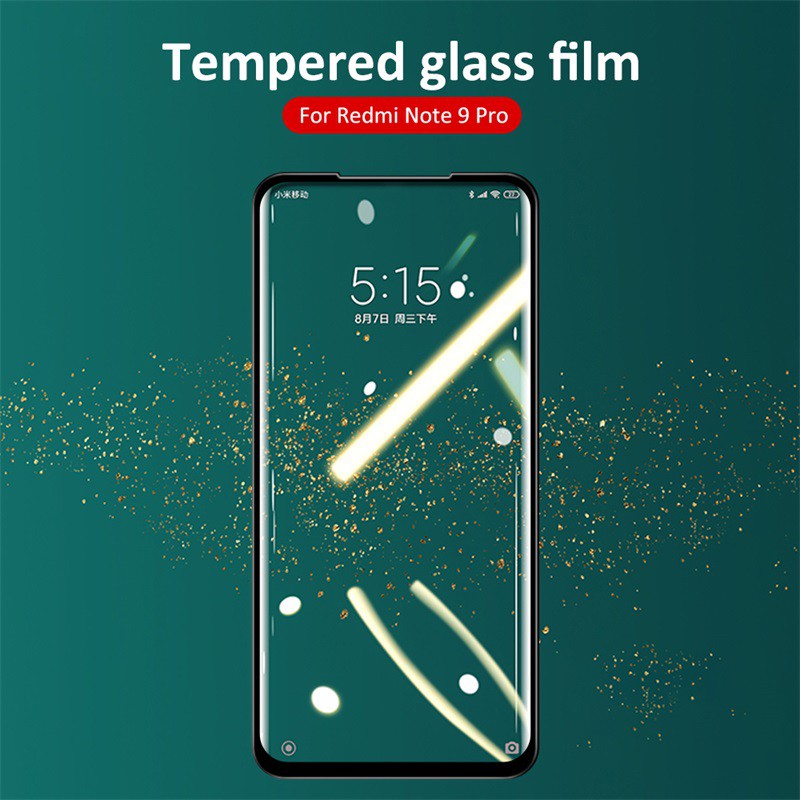 Kính Cường Lực 9D Bảo Vệ Màn Hình Cho Xiaomi Redmi Note 11 11S 10 9 8 Pro Max Poco M3 X3 GT 9S 10S 9T 9A 9C 9