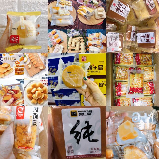 BÁNH TƯƠI MIX ĐỦ VỊ 1kg 18-23 bánh loại 1