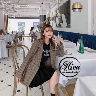Áo Blazer Vest Nữ 2 lớp Hàn Quốc Hot Trend (video/ảnh thật/sẵn)