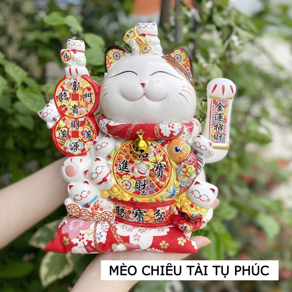 Mèo Thần Tài Vẫy Tay Nhật Bản Cao Cấp, Độc Lạ | BigBuy360 - bigbuy360.vn