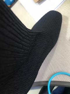 Boot đen lì size 35
