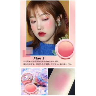 Má hồng dạng loang Novo 4 màu sắc khác nhau
