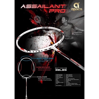Vợt cầu lông apacs assailant pro chính hãng | vô song kiếm