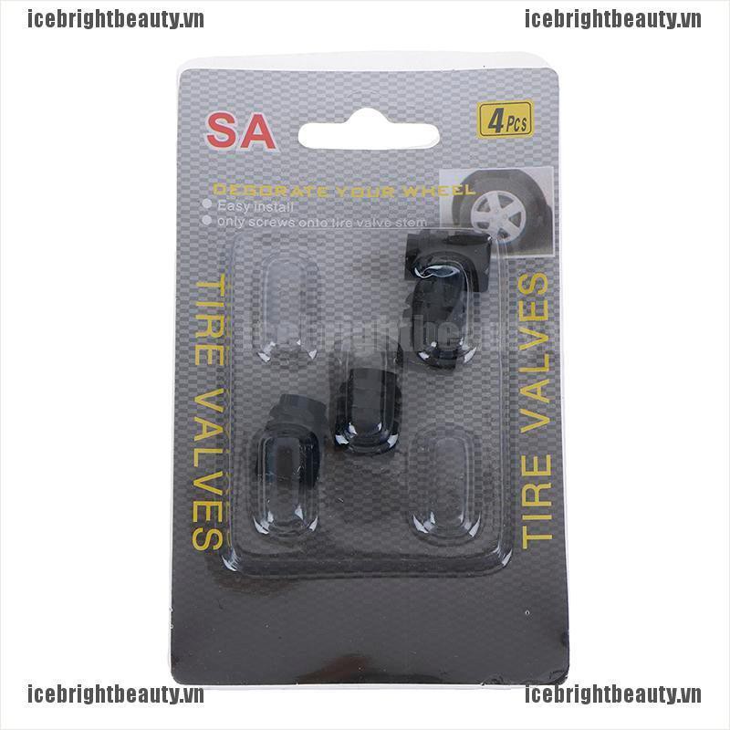 Set 4 Vỏ Bọc Van Bánh Xe Hơi / Xe Tải Mini