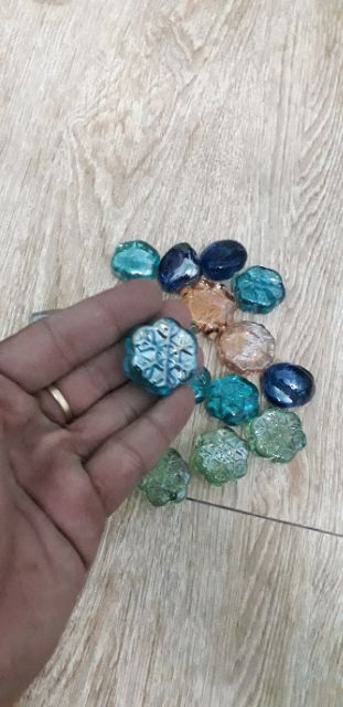 Combo 22 viên đá sỏi nhiều màu sắc rất đẹp