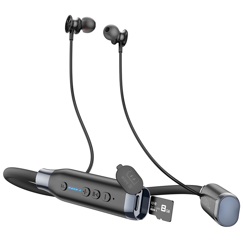 Tai Nghe Thể Thao Đeo Cổ Hoco ES62, Bluetooth: 5.3, Hỗ Trợ Điều Khiển Bằng Giọng Nói, 120h Nghe Nhạc - Bảo Hành 12 Tháng