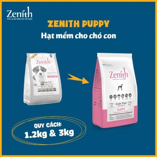 Thức ăn hạt mềm cho chó con Zenith Puppy 3kg