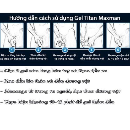 [Họa Mi Siêu To Khổng Lồ] Gel Tăng Kích Thước Cậu Bé MAXMAN - Dòng Gel Cao Cấp Từ USA Đang Được Săn Đón Nhất Thị Trường