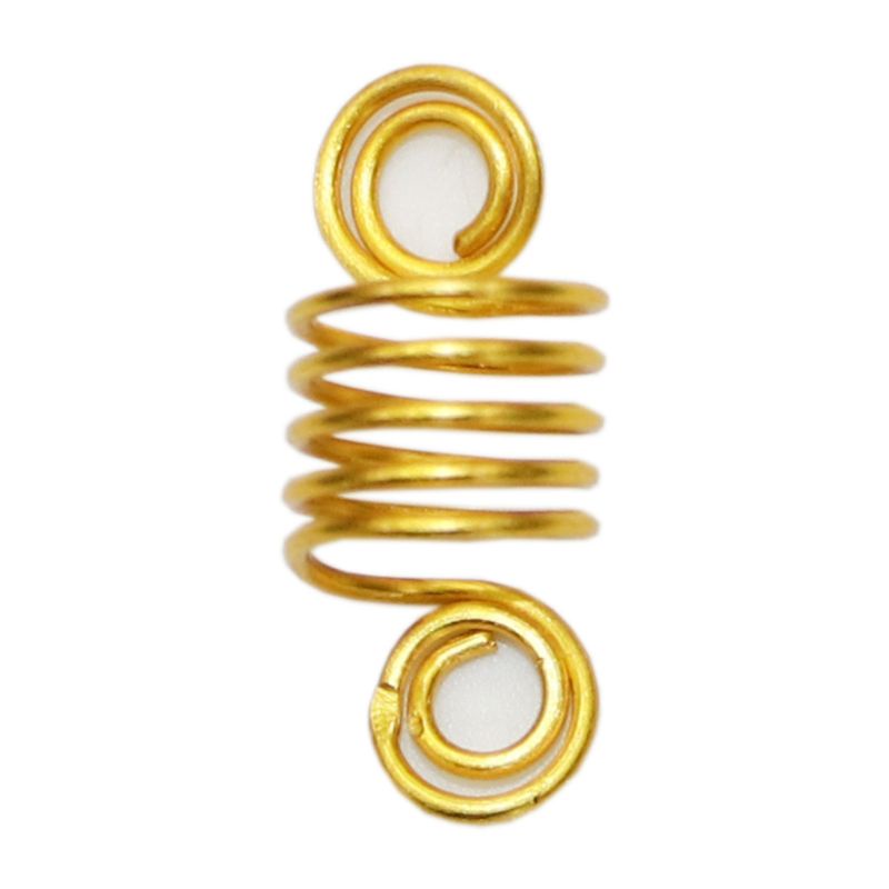 Bộ 160 Hạt Kim Loại Nhiều Kiểu Tự Xỏ Vòng Làm Tóc Dreadlocks