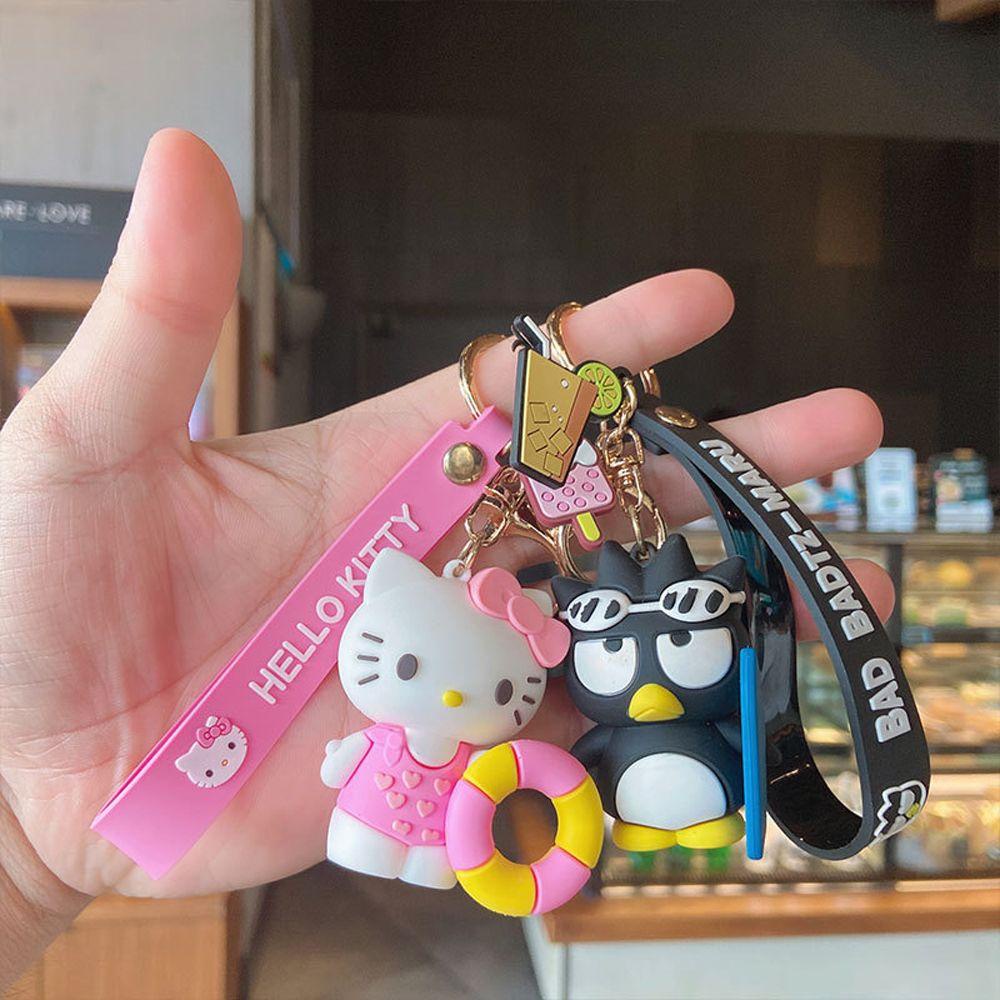 Móc Khóa Hình Chú Chó Cinnamoroll Bằng Silicon Dễ Thương