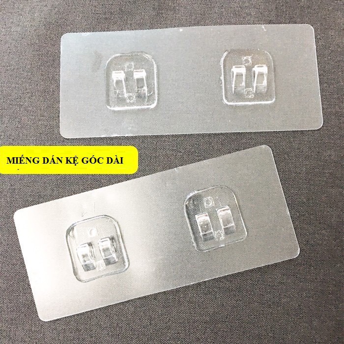 Combo 2 Miếng Dán Kệ Nhà Tắm, Kệ Góc Miếng Dán Dự Phòng Cho Bộ Nhả Kem Eonon Dán Tường Chịu Lực Tốt