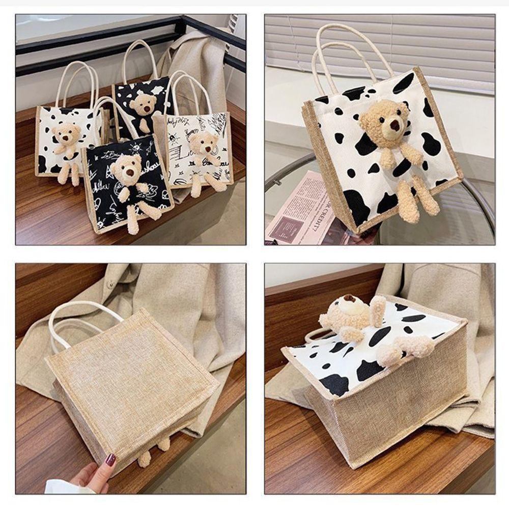 Túi Xách Du Lịch Đa Năng MIHAN1 Họa Tiết Hoạt Hình Xinh Xắn