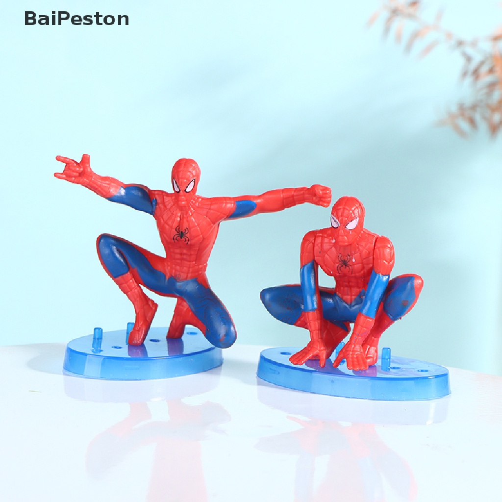 Set 7 Mô Hình Nhân Vật Người Nhện Cho Bé ♨Hot