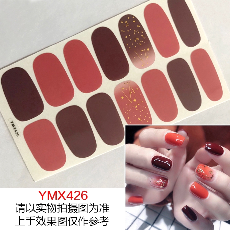 Miếng Dán Móng Tay Giả Trang Trí 3d