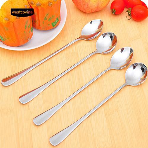 Muỗng Cà Phê Bằng Thép Không Gỉ Đầu Ly Kem