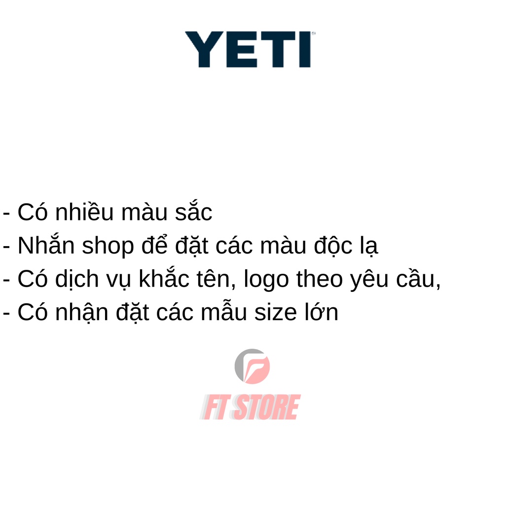 [GIAO HỎA TỐC] Ly giữ nhiệt cao cấp YETI Rambler 20 oz Tumbler