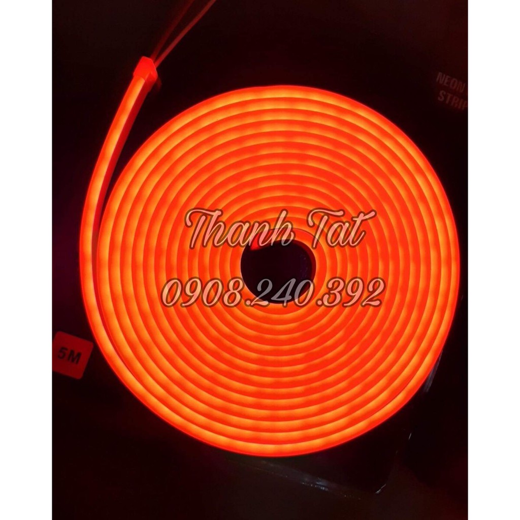 Led cuộn neon tạo logo dài 5m ( Neon Flex )