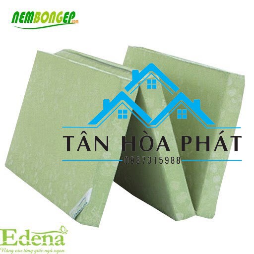 Nệm Bông Ép Edena kích thước 1M4X9CMX1m98