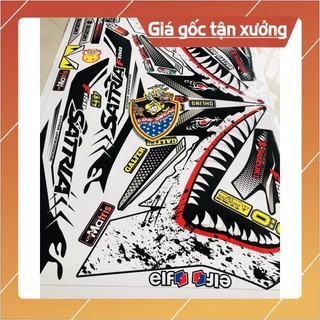 Ten rời xe Satria Fi mẫu Cá mập