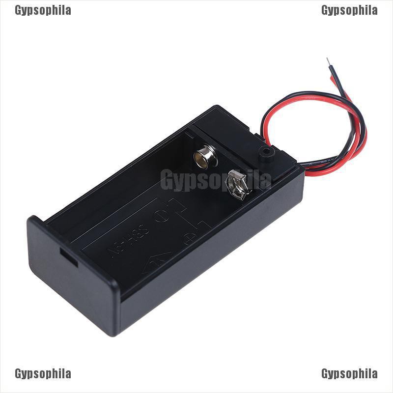 Hộp Đựng Pin 9v Pp3 Dc Với Đầu Dẫn Tiện Dụng