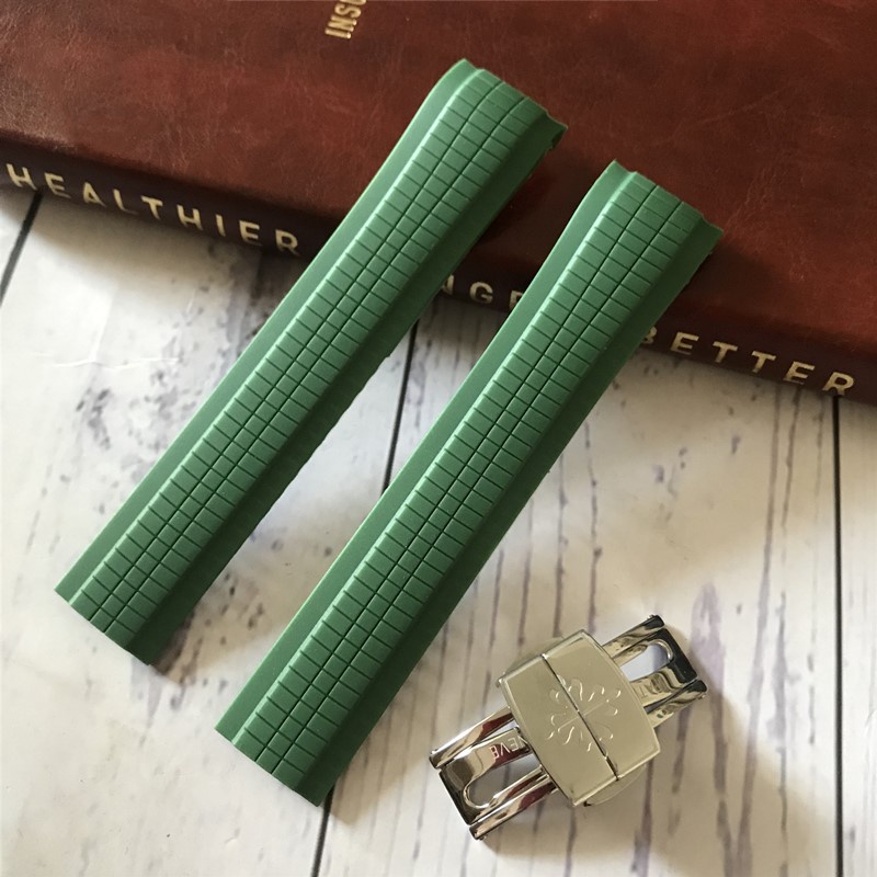 PATEK PHILIPPE Dây đeo cao su Philippe 21mm cho đồng hồ Aquanaut series 5164 5167 PP