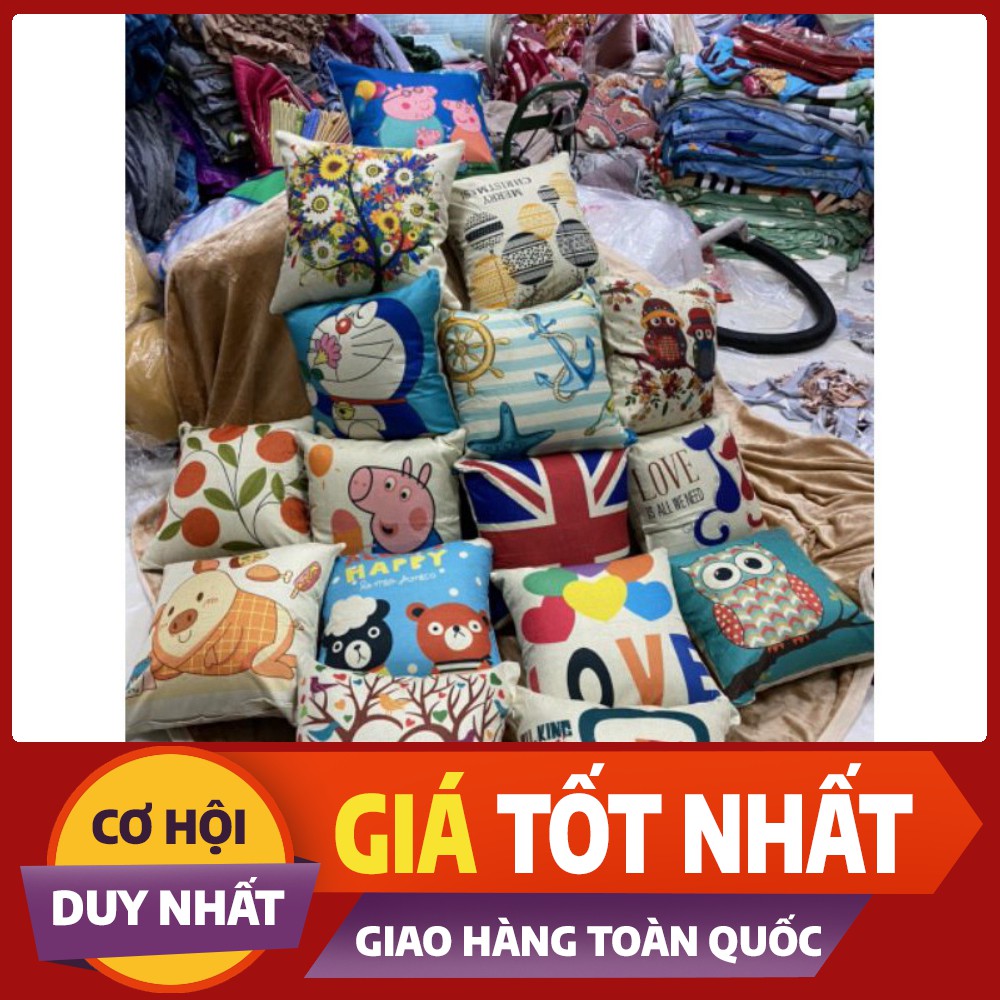 Gối tựa, gối vuông ảnh thật chọn mẫu