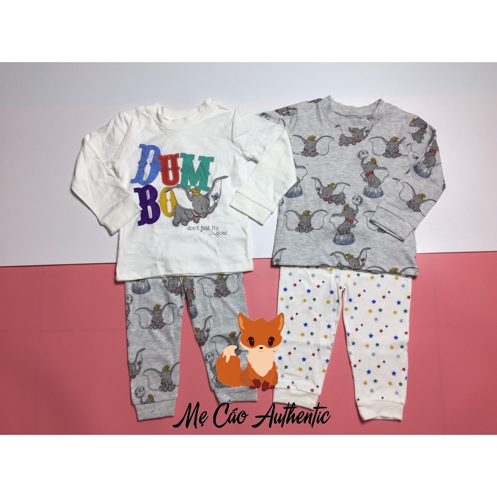 Set 2 bộ cottton George AUTH cho bé