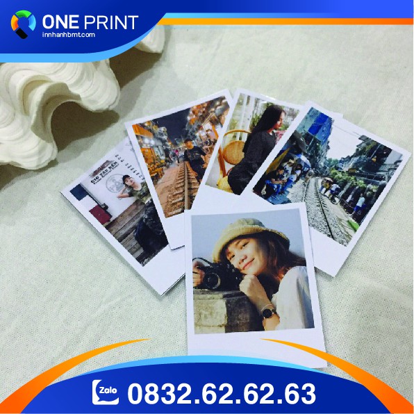 In ảnh Polaroid Nhỏ (5 x 7,5 cm) Giá Rẻ, Sắc Nét, Bền Màu