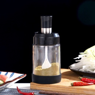 Chai lọ đựng gia vị kèm thìa , Hũ đựng gia vị kèm muỗng tiện dụng cho nhà bếp