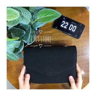 Túi da lộn dáng bì thư