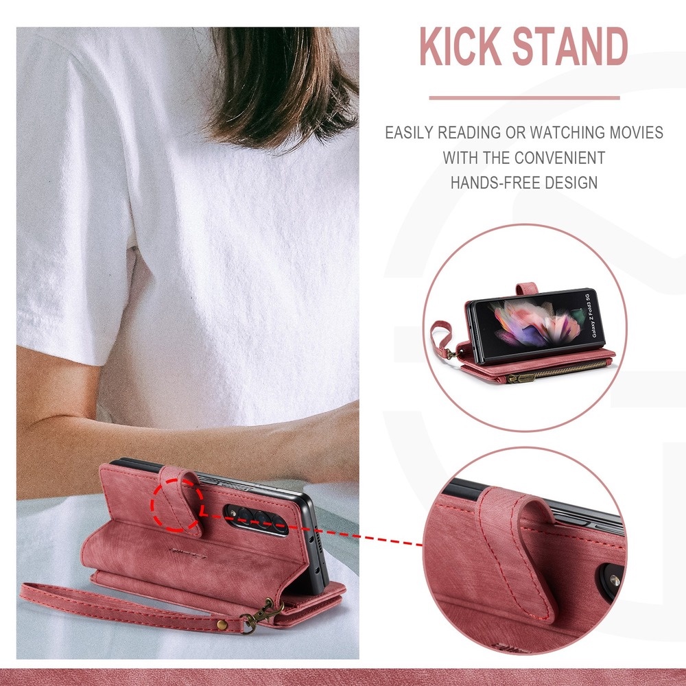 Ốp Lưng Điện Thoại Dạng Ví Da Lật Dành Cho Samsung Galaxy Z Fold3 Fold4 Fold 4 3