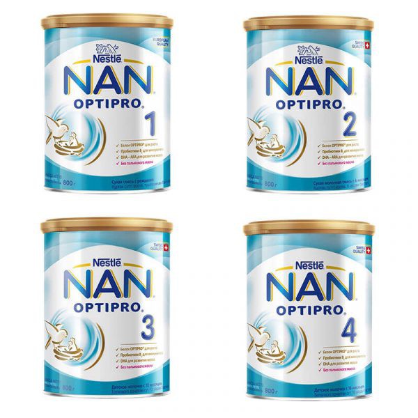 Sữa Nan Nga, sữa bột công thức Nan Optipro cho bé 800g [Date 8/2022]