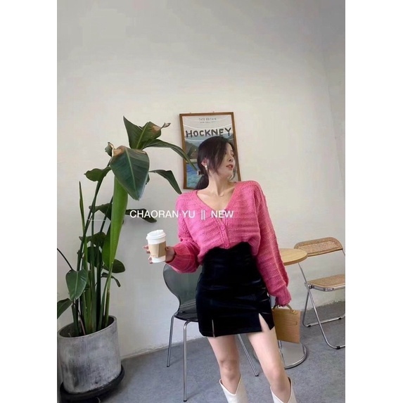 CHÂN VÁY DA NHUNG KHOÁ SAU